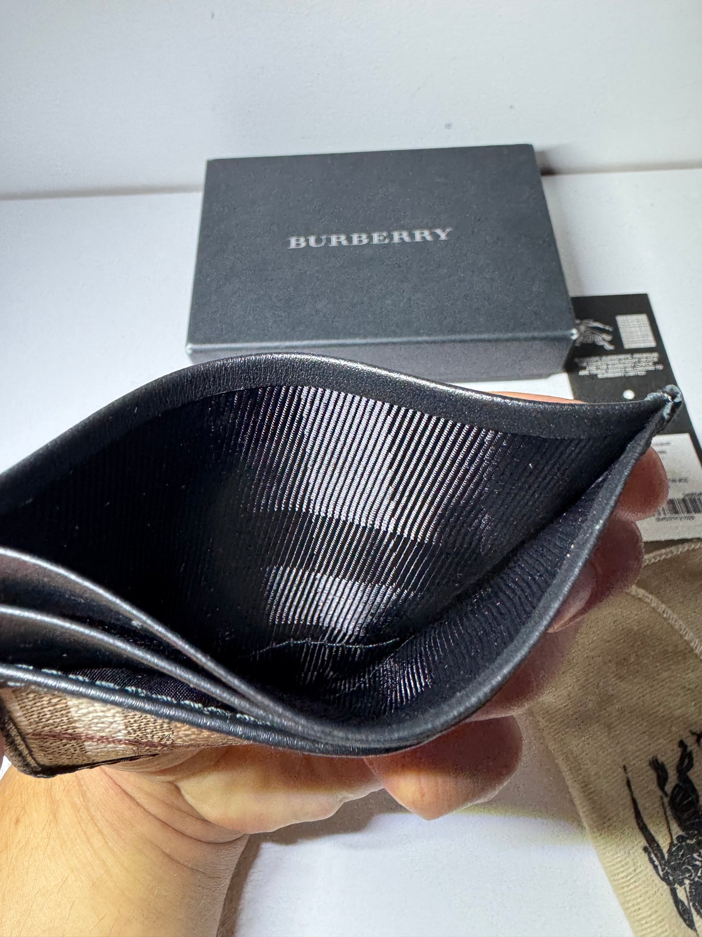 Vintage Burberry Card Holder