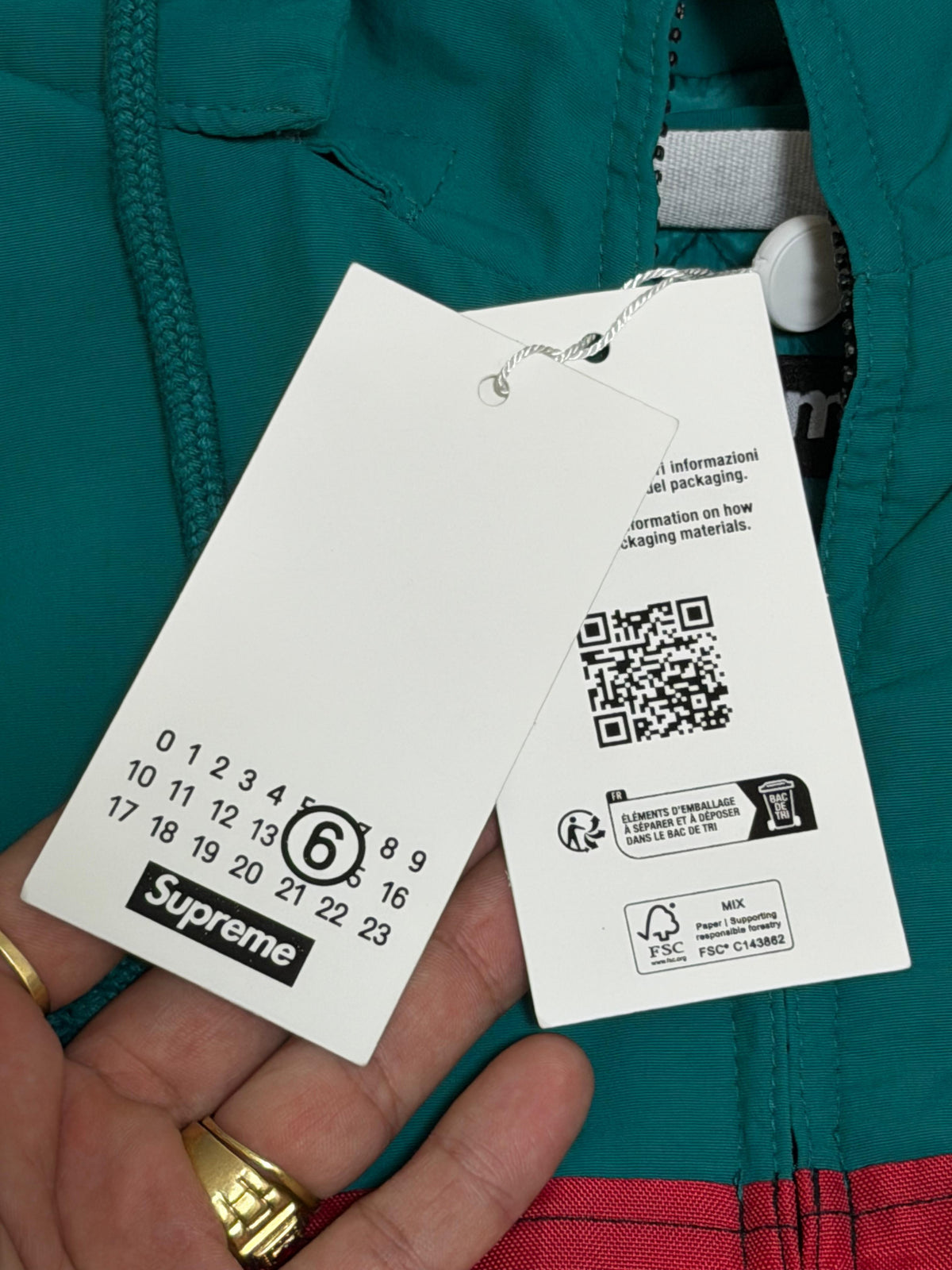 Supreme x MM6 Maison Margiela – Windbreaker Jacket