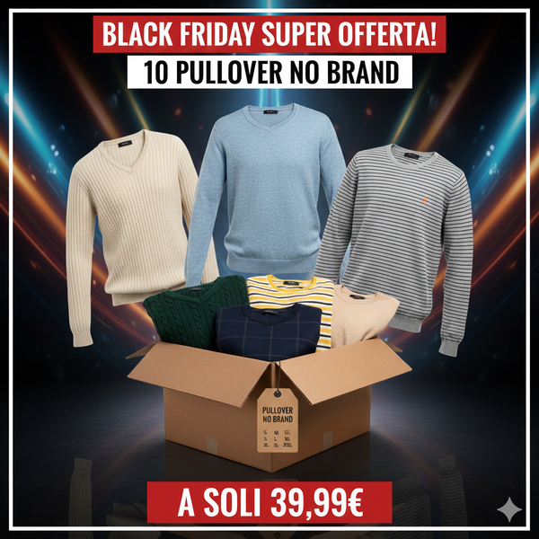 10 Pullover Leggeri Uomo - NO BRAND