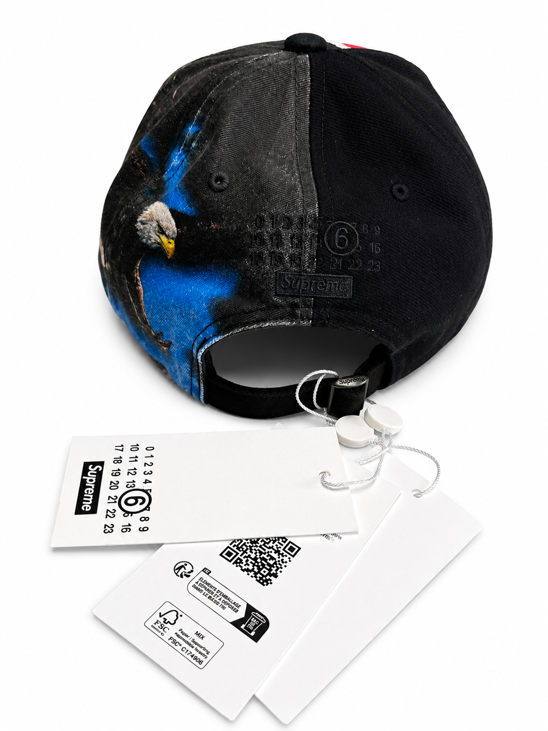 Supreme x MM6 Maison Margiela Camp Cap