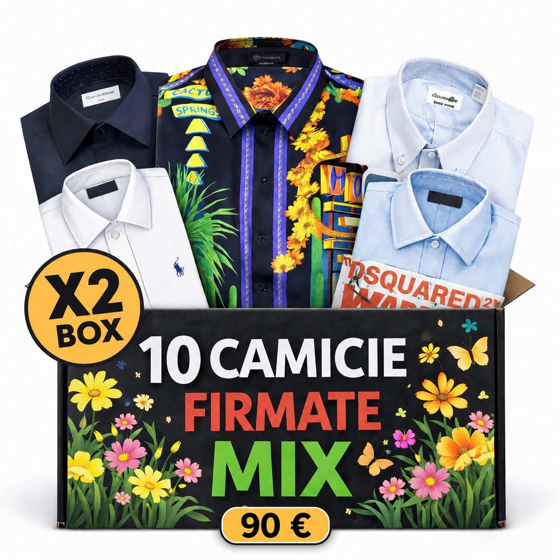 BOX 10 Camicie Firmate👔