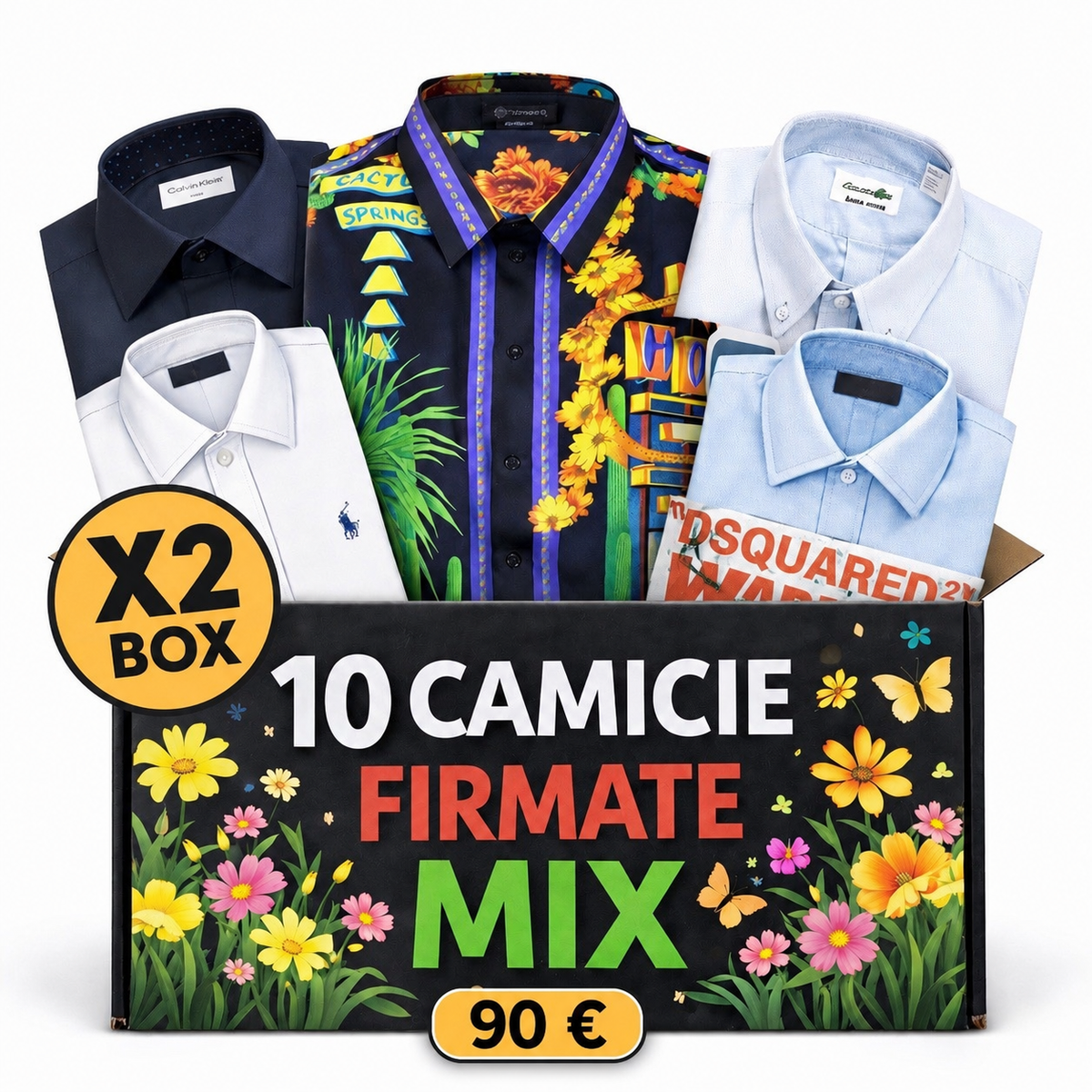 BOX 10 Camicie Firmate👔