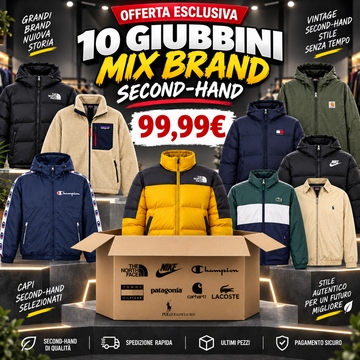 BOX GIUBBOTTI MIX BRAND