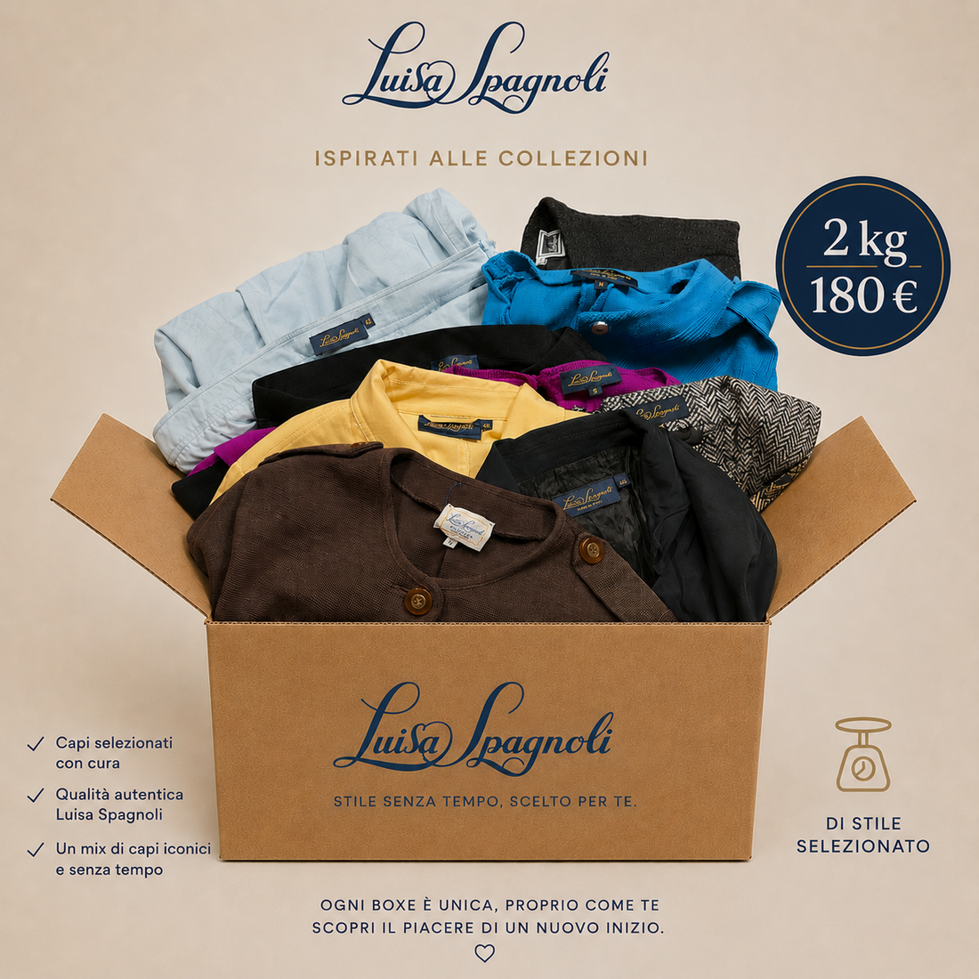 BOX PREMIUM LUISA SPAGNOLI