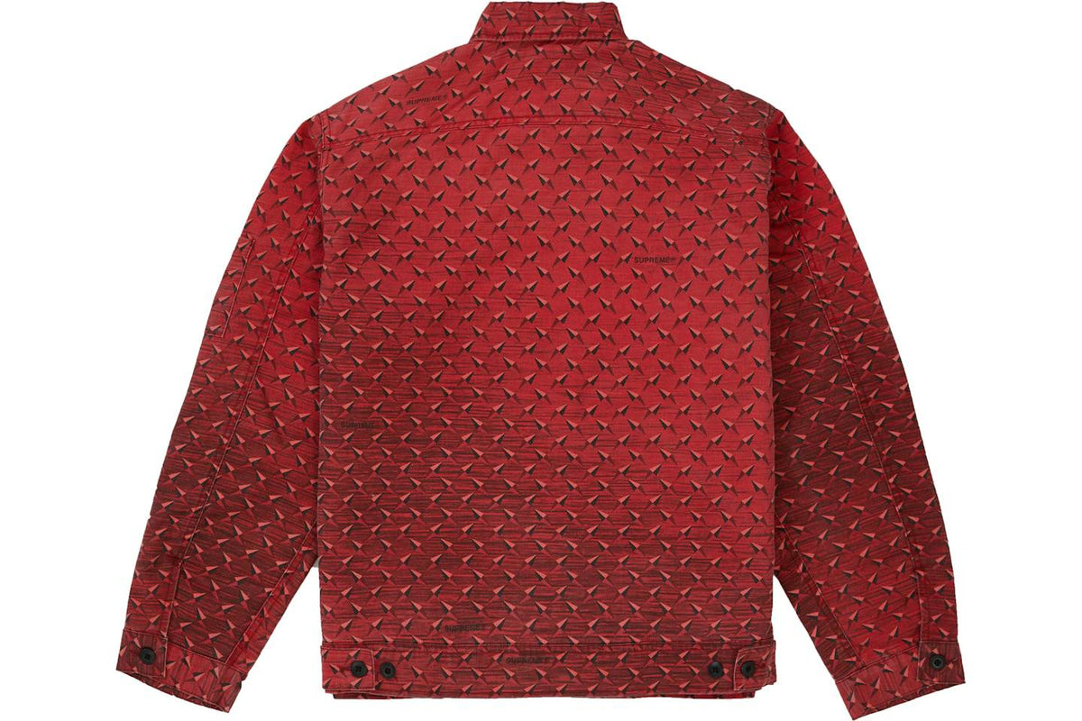 Supreme Diamond Plate Work Jacket
Red