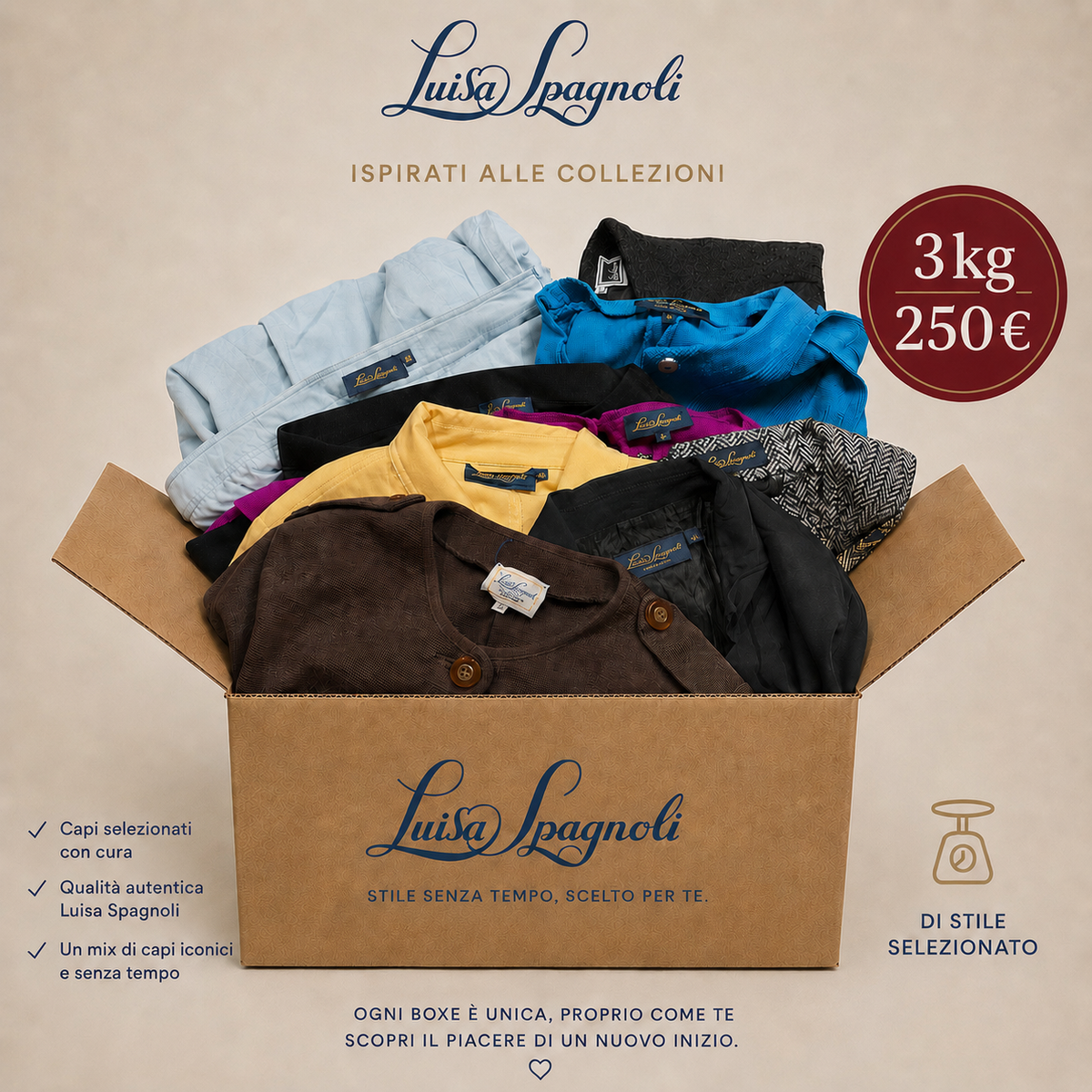 BOX PREMIUM LUISA SPAGNOLI