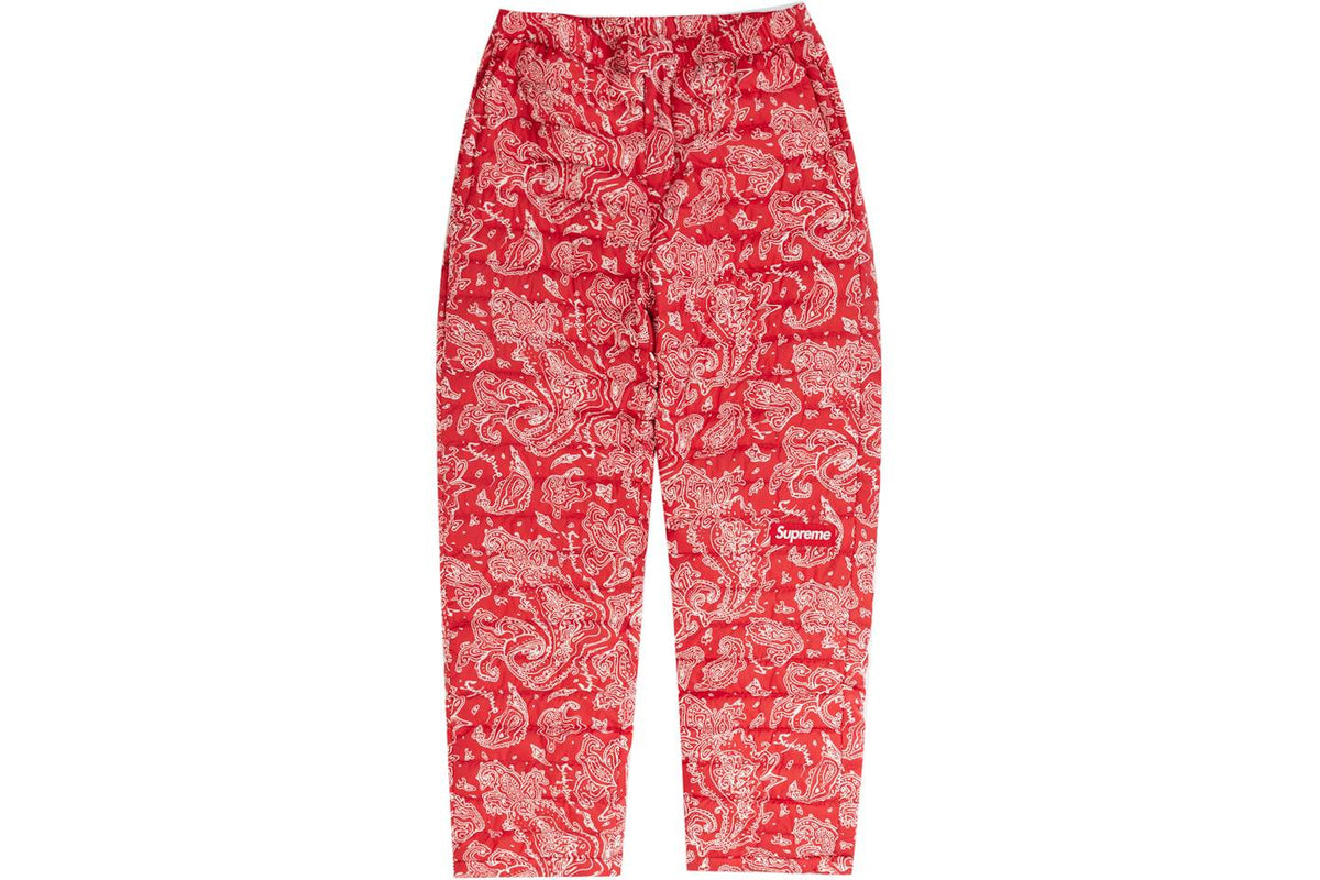 Supreme Paisley Red Blood Bandana Pertex® Pants