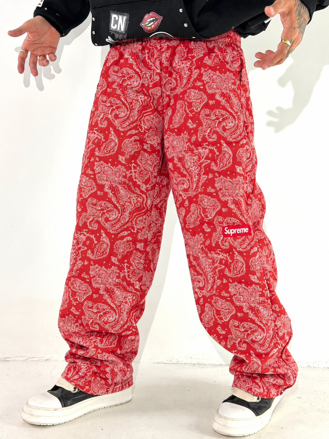 Supreme Paisley Red Blood Bandana Pertex® Pants