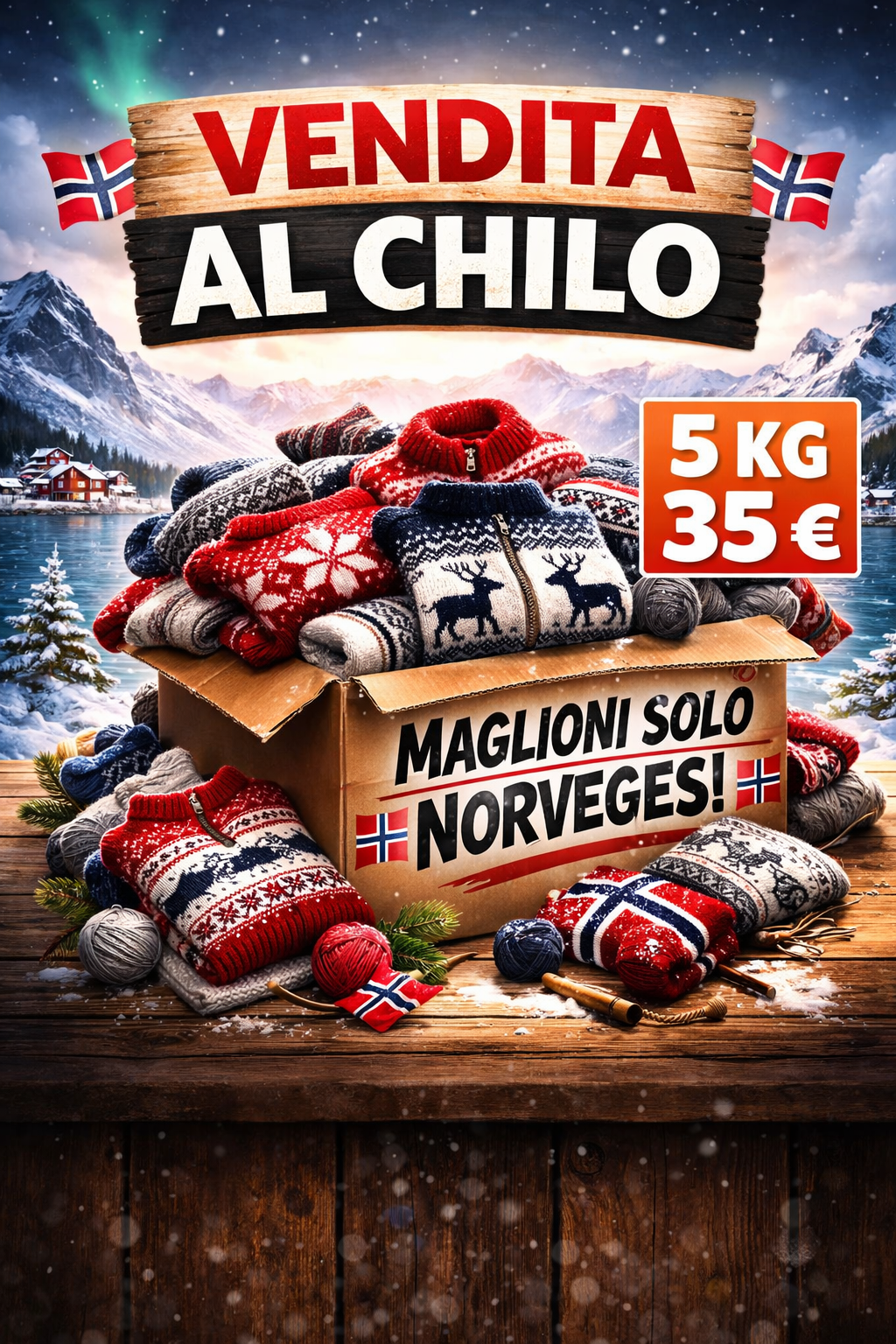 Maglioni Norvegesi 🇳🇴vintage 💎