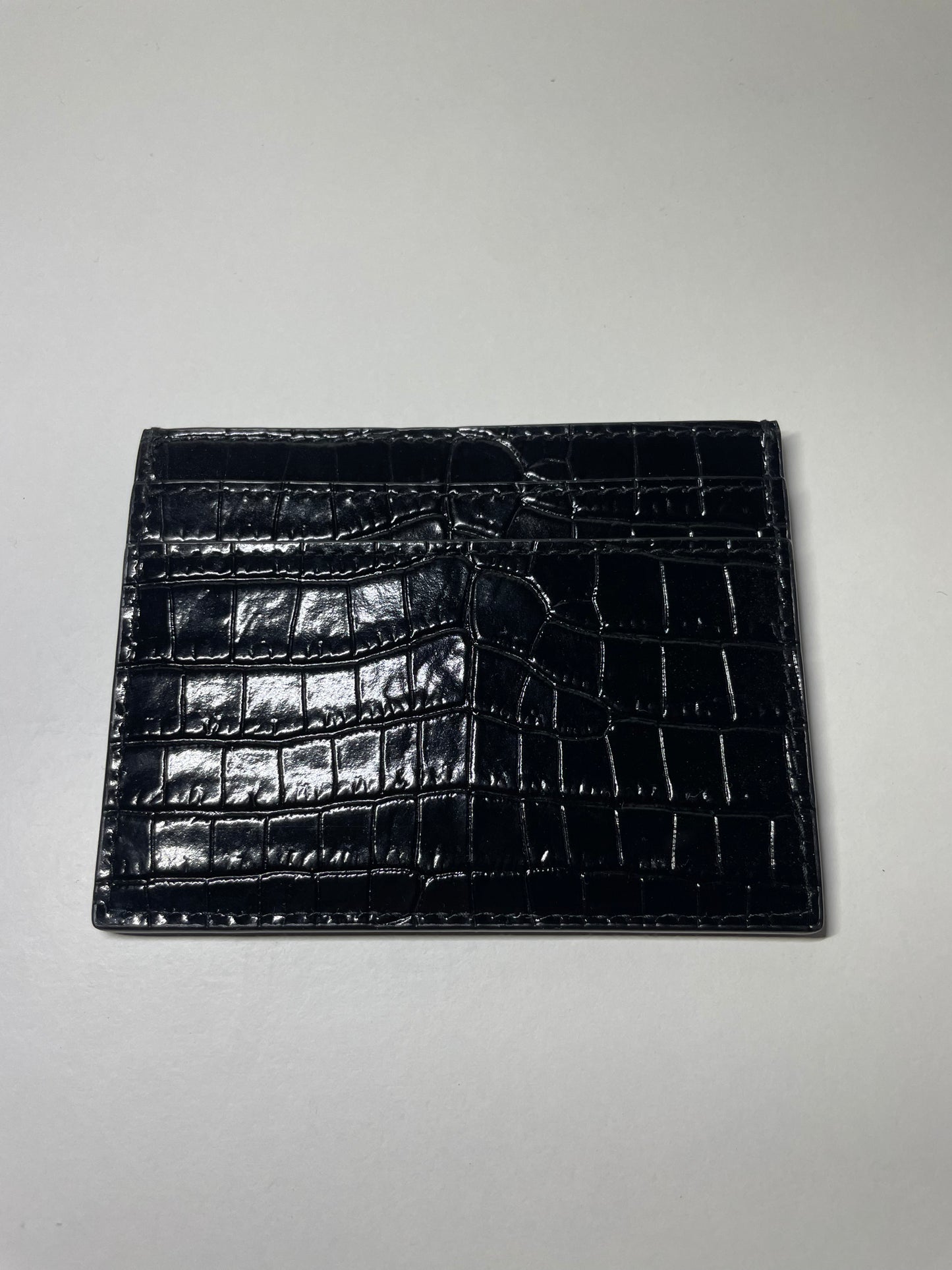 Saint Laurent Card Holder (Crocodile Leather)