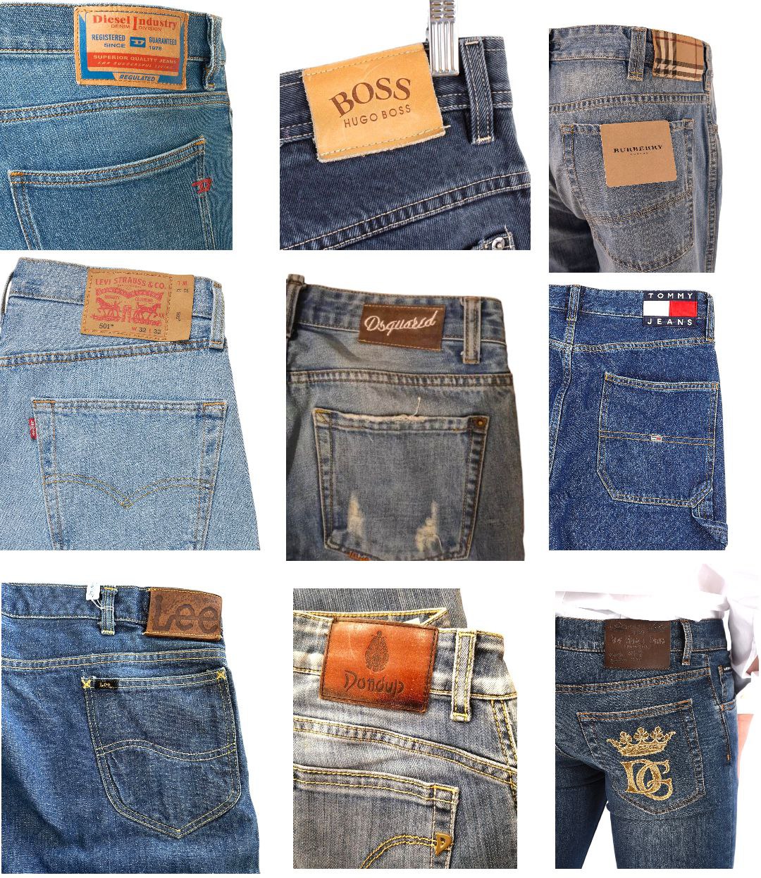 BOX 10 JEANS & PANTALONI FIRMATI