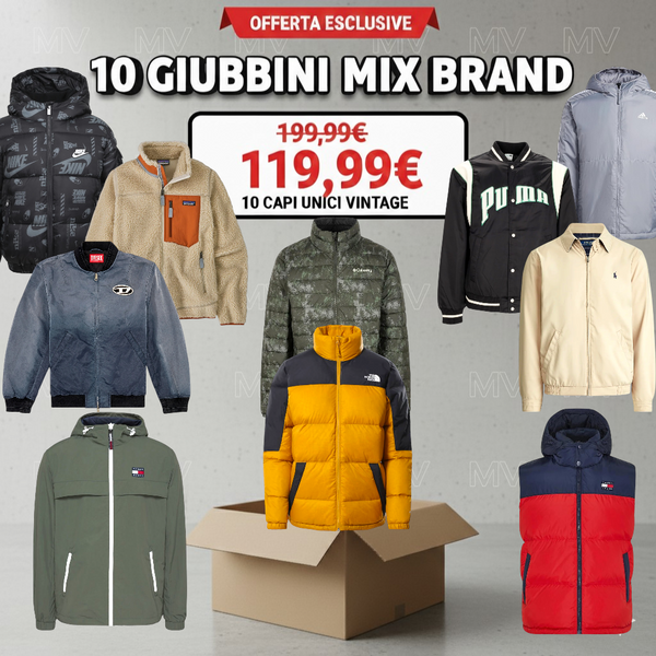 Box 10 Giubbini Mix Brand